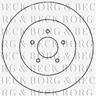 Тормозной диск BORG & BECK BBD5146