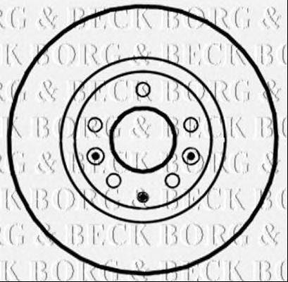 Тормозной диск BORG & BECK BBD5223