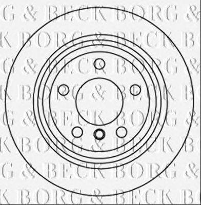 Тормозной диск BORG & BECK BBD5259