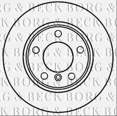 Тормозной диск BORG & BECK BBD5263