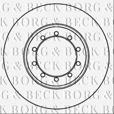 Тормозной диск BORG & BECK BBD5301