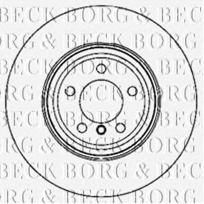 Тормозной диск BORG & BECK BBD5938S