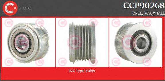 Ременный шкив, генератор CASCO CCP90268
