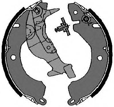 Комплект тормозных колодок VEMA 84522