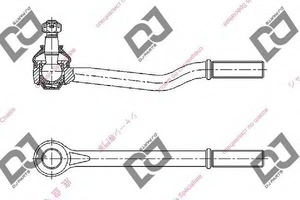 Наконечник поперечной рулевой тяги DJ PARTS DE1028