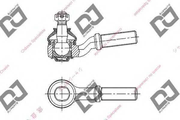 Наконечник поперечной рулевой тяги DJ PARTS DE1165