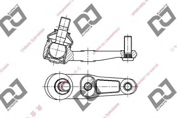 Несущий / направляющий шарнир DJ PARTS DB1050