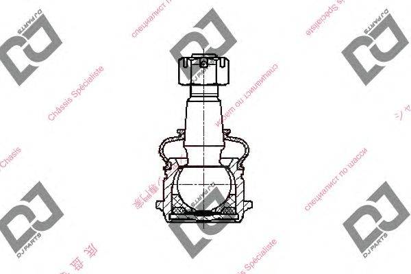 Несущий / направляющий шарнир DJ PARTS DB1299