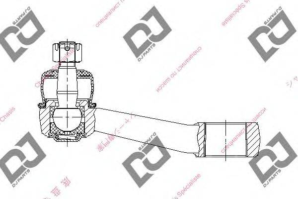 Сошка рулевого управления DJ PARTS DP1001