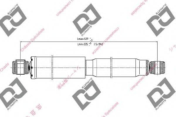 Амортизатор DJ PARTS DS2218GT