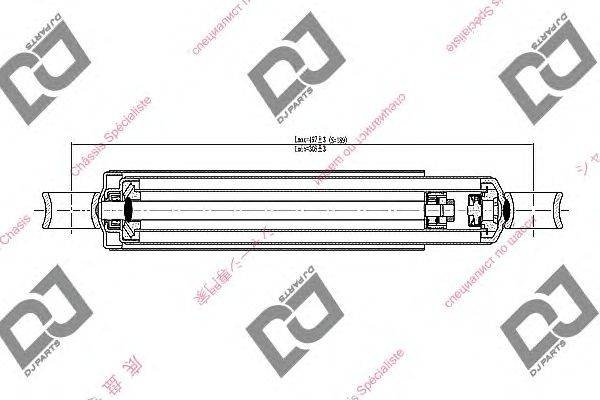 Амортизатор DJ PARTS DS1595HT