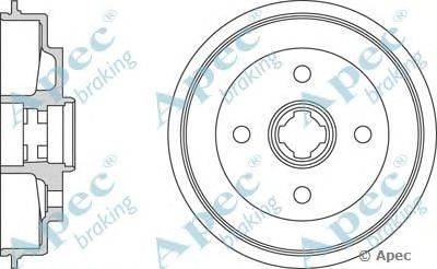 Тормозной барабан APEC braking DRM9146