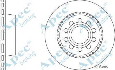 Тормозной диск APEC braking DSK2220