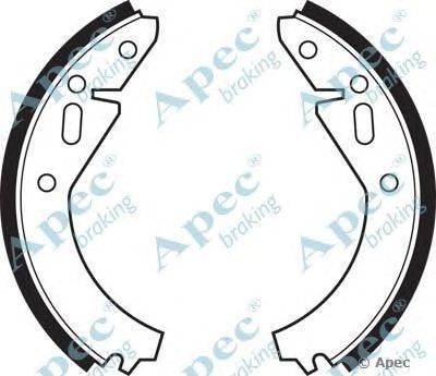 Тормозные колодки APEC braking SHU12