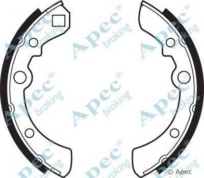 Тормозные колодки APEC braking SHU25