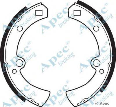 Тормозные колодки APEC braking SHU27