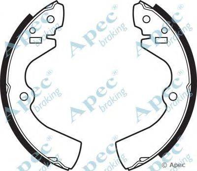 Тормозные колодки APEC braking SHU404