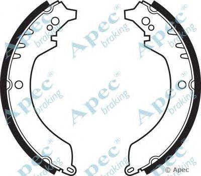 Тормозные колодки APEC braking SHU417