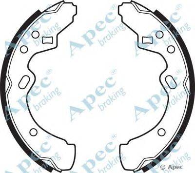 Тормозные колодки APEC braking SHU433