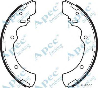 Тормозные колодки APEC braking SHU464