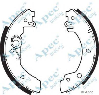 Тормозные колодки APEC braking SHU466