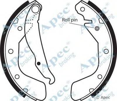 Тормозные колодки APEC braking SHU492