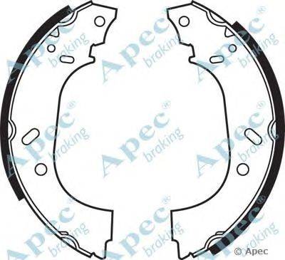 Тормозные колодки APEC braking SHU551