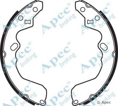 Тормозные колодки APEC braking SHU591