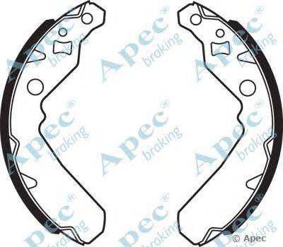 Тормозные колодки APEC braking SHU740
