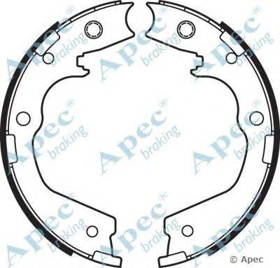 Тормозные колодки APEC braking SHU742