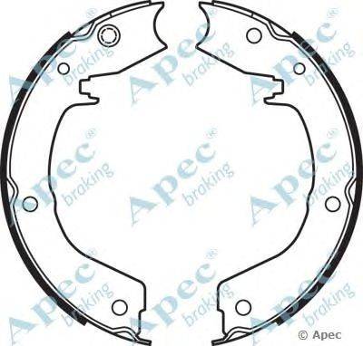 Тормозные колодки APEC braking SHU748