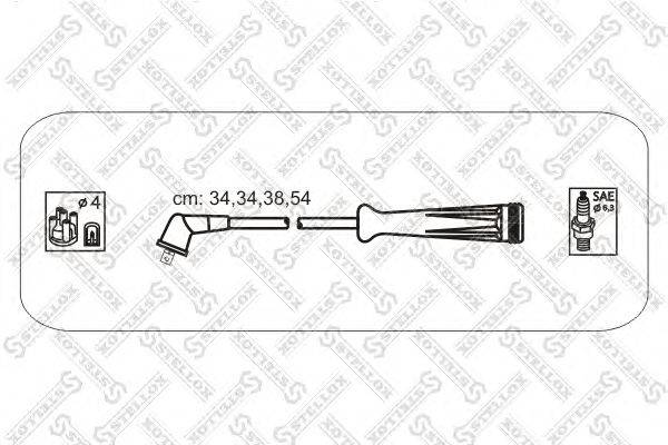 Комплект проводов зажигания STELLOX 10-38018-SX