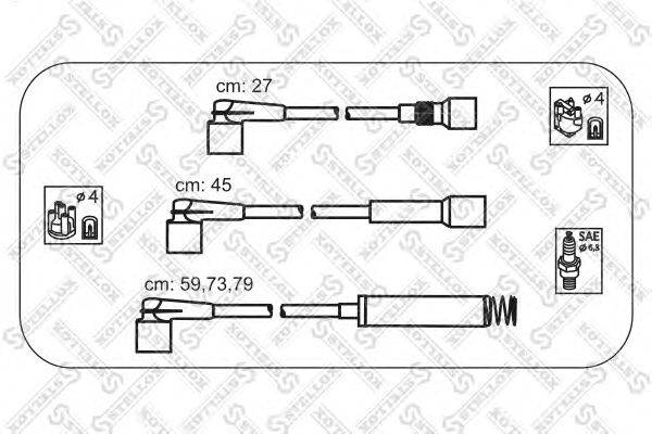 Комплект проводов зажигания STELLOX 10-38129-SX