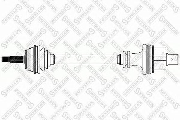 Приводной вал STELLOX 158 1020-SX