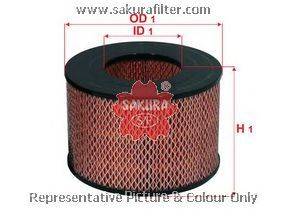 Воздушный фильтр SAKURA  Automotive A1135