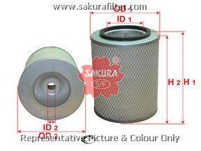 Воздушный фильтр SAKURA  Automotive A1308