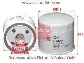 Масляный фильтр SAKURA  Automotive C-19410