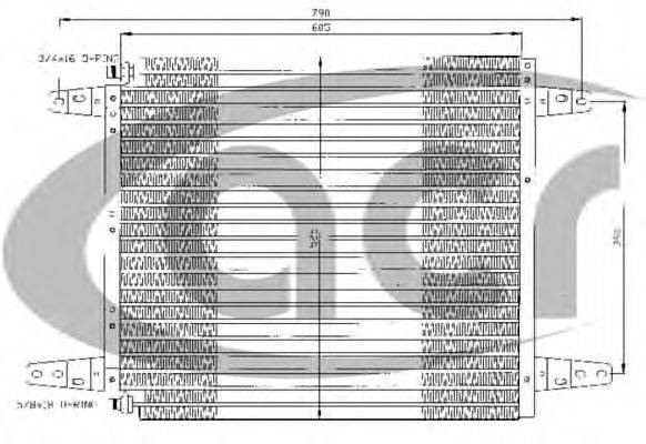 Конденсатор, кондиционер ACR 300350