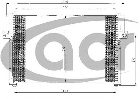 Конденсатор, кондиционер ACR 300417