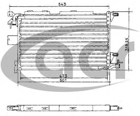 Конденсатор, кондиционер ACR 300446