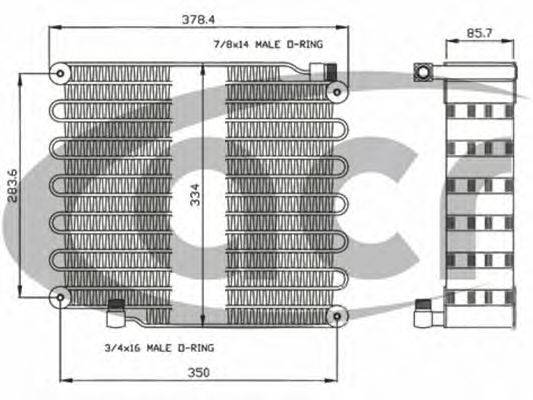 Конденсатор, кондиционер ACR 300576