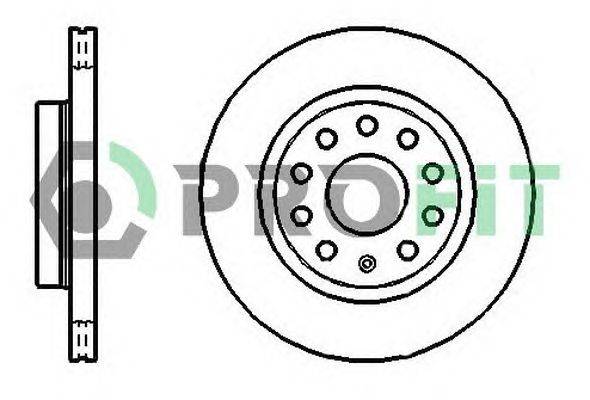 Тормозной диск PROFIT 5010-1504