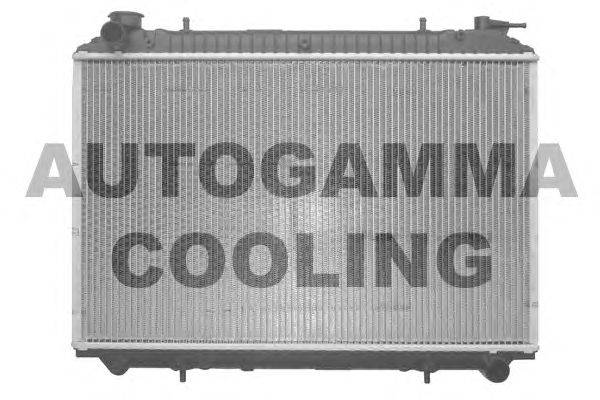 Радиатор, охлаждение двигателя AUTOGAMMA 102202