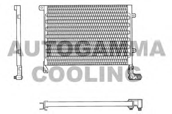 Конденсатор, кондиционер AUTOGAMMA 102631