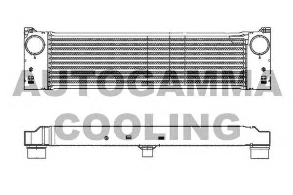 Интеркулер AUTOGAMMA 105466