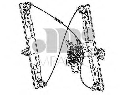 Подъемное устройство для окон MIRAGLIO 301217