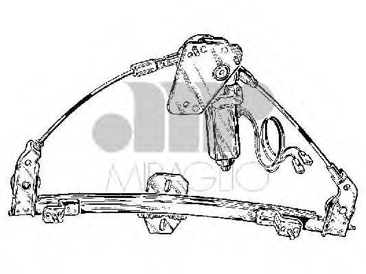 Подъемное устройство для окон MIRAGLIO 30845
