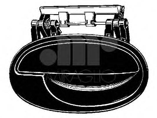 MIRAGLIO (НОМЕР: 80/586) Ручка двери