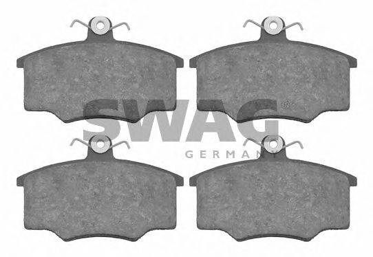 Комплект тормозных колодок, дисковый тормоз SWAG 30916320