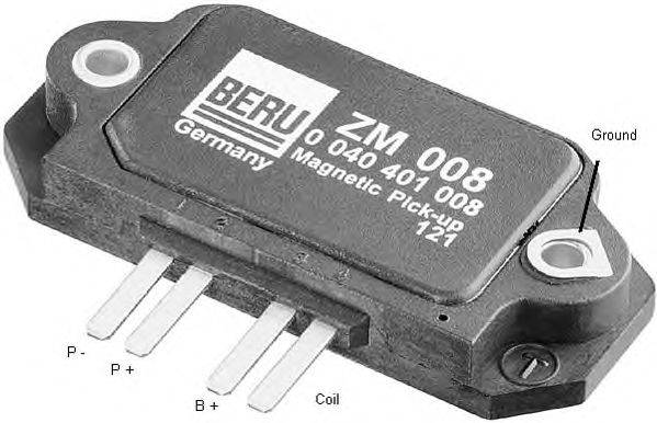 Коммутатор, система зажигания BERU ZM008